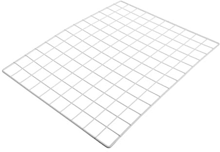 QUMIIRITY Drahtgitterwandpaneel Aus Metall Dekoratives Fotowandgitter Mit Gitterstruktur Geeignet Für Wohnraum Und Klassenzimmerdekoration Langlebig Und Vielseitig