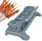 Machine À Brochettes Manuelle Turque Brochettes Kebab Moule Presse Grande Presse À Kebab Moule À Kebab Moule À Kabob Manuel Brochettes De Barbecue Pour Machine À Kabob 29x12.7x9 Cm