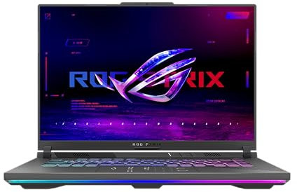 ASUS ROG Strix G16 (2025) con Display da 16 a 165Hz, NVIDIA GeForce RTX 5070 Ti 12GB, AMD Ryzen™ 9 8940HX, 32GB di RAM, Win 11 Home, Layout ITA, Grigio, G614PR#B0DWSXVJS6