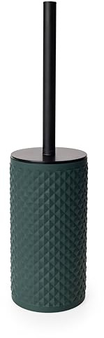 Figaro Toilet Brush & Holder (Pine Green)