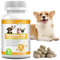 Allergie Tabletten für Hunde, 180Pcs Alergia Ayuda para Perros, gegen Allergien & Juckreiz und zur Stärkung des Immunsystems, lindert saisonale Allergien