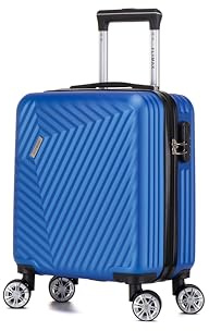 45x36x20 EasyJet Cabin Bag Cabin Suitcase Carry on Hard Shell Hand Case Approved for Ryanair EasyJet 2 + Many More Fits 8kg - 12kg 30 Litre Capacity + 3 Digit Lock + Telescopic Handle Cabin Luggage