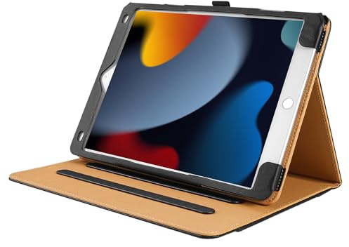 Tan Folio Case for Apple iPad Pro 10.5 (2017), iPad Air 3 (2019), iPad 10.2 9th/8th/7th Gen (2021/2020/2019)