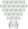 gouveo 24er Set Teelichtgläser Kugel - Teelichthalter 8 x 7 cm - Windlicht kugelförmig für Garten, Terrasse, Balkon - Kugel-Glas für Dessert, Hochzeit, Geburtstag, Feier (TGK175)