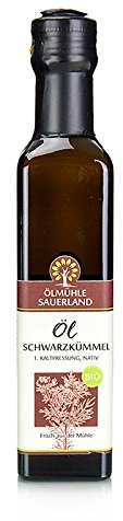 ÖLMÜHLE SAUERLAND - Schwarzkümmelöl Ägypten BIO (250 ml)