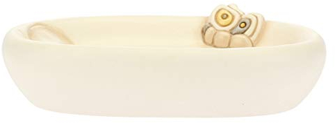 Thun Porta Saponetta, Ceramica, Linea Elegance, 13.5 x 9.5 x 3.4 h cm