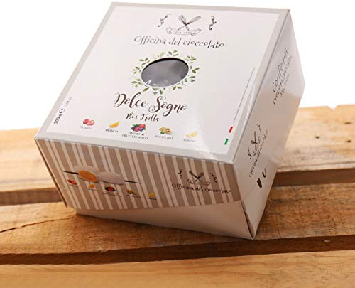 Officina del Cioccolato Dolce Sogno Confetti Incartati Bianchi alla Frutta - 500g