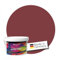 WALLCOVER Peinture murale de qualité supérieure | Rouge | 2.5L = 20m² | Pour les intérieurs à très haut pouvoir couvrant (classe 1) | Finition mate | Fabriquée en Allemagne