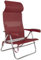 Crespo Strandstuhl AL 205 Compact Camping Garten Liege Stuhl Klappstuhl Klappbar Rot