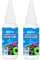 JAWSEU 2PCS 30ML PVC Glue, Flexible Repair Adhesive PVC Waterproof, Pool Patch Adhesive Glue, Airtight Liquid Patch Repair Kit, Repair Glue For Water Beds, Inflatable Balls, Pools