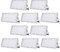 Viugreum 10 PCS Projecteurs LED Exterieur 100w, Extérieur De Projecteur 10000lm, IP67 Imperméable, Blanc Froid 6000-6500k, Idéal Pour Le Jardin/Le Garage/l'Hôtel
