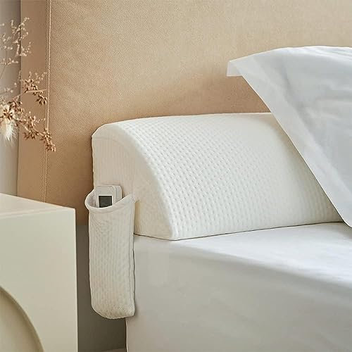 jakoola Bettkeilkissen für Kopfteil, Lückenfüller, Matratze, Lückenfüller, Memory-Schaum, Bettriss, Kopfteil-Stopper, um die Lücke zwischen Kopfteil, Wand und Matratze zu schließen, Raumfüller, Cal