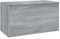 vidaXL Grey Sonoma Storage Chest - Modern Coffee Table with Ample Storage Space - Made from Resistant Resistant Engineered Wood – Perfect Living Room Furniture