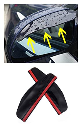 Auto Windabweiser Für VW Für P&assat B7 7 2012-2015 Windschutzscheibenabweiser Zubehör Auto Seitenfenster Visiere Regen Augenbrauenschutz Sonnenblende Deflector Regenschutz Visor (Farbe : Rain Eyebro