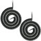 HAWAKA Telephone Cord, 6 Feet Uncoiled Cavo telefonico, RJ9 (4P4C), cavo a spirale, cavo telefonico per telefono fisso di casa, ufficio, connettore per telefono