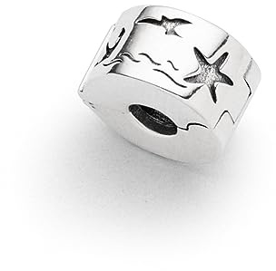 DUR Schmuck Bead Safer Stopper für Beads 11mm x 6,5mm Silber 925/- (F337)
