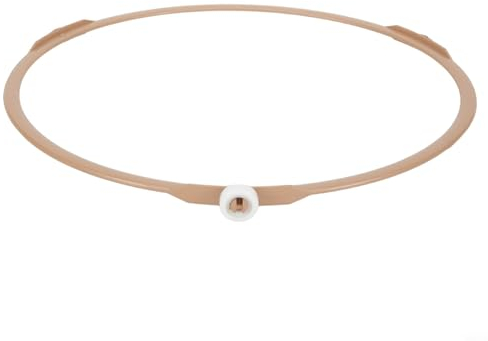 Soporte de anillo giratorio resistente para plato giratorio de cristal para horno microondas, reemplazo duradero para accesorios de horno (22 cm)