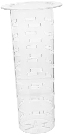 MOLUCKFU Acryl Fruchteinsatz FüR GeträNkespender, 4L ObstbehäLter FüR Saft, Transparent, Ideal FüR Zuhause Und BüRo, Leicht Zu Tragen Und Reinigen
