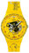 Swatch TIME WITH ANDY ANDERSON - Gelbe Silikon-Uhr mit Transparentem Zifferblatt - Quarz Uhrwerk - Wasserdicht 3 Bar - Unisex Erwachsene