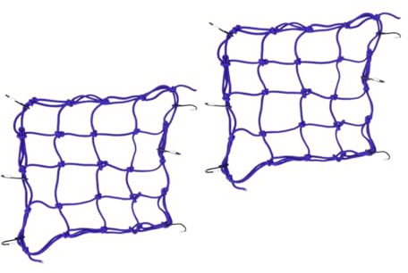 BESPORTBLE Pcs Rear Frame Net Cover Luggage Bag Elastic Net Rubber Band Secure Cargo Bag Random