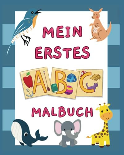Mein erstes ABC Malbuch