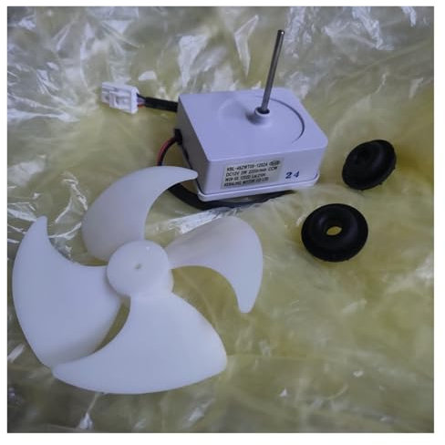 SQING NUEVO Motor de ventilador de refrigerador Ventilador de enfriamiento KBL-48ZWT05-1202A 12 V 2 W W29-05 1202D Ventilador de congelador de refrigeración Buen funcionamiento