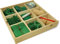 Garden Tools Set, Gardening Sets with Wooden Tool Box, Garden Tools and Equipment, Gardening Gifts for Men, for Mum, Gran, Father