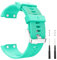 Bracelet Compatible avec Garmin Forerunner 35/30, 22mm Bracelets de Remplacement en Silicone pour Garmin Approach S10 avec 6 Vises et 2 Tournevis (Vert menthe)