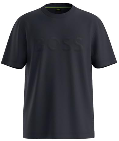 BOSS Iconic Zone Men's T-Shirt, Dark Blue, L