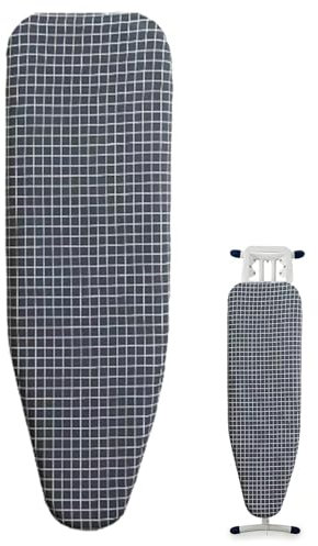 Housse de planche à repasser – Tissu en coton qui ne bouloche pas et ne se décolore pas | Protection pour planche à repasser standard