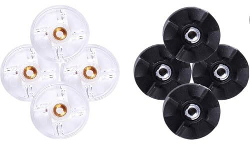 Pexorin Base Gear, for Magic Bullet, Blender 250W MB1001 with Blade Gear Replacement Part, for Magic Bullet, MB1001 250W (8 pcs) smoothie maker blade