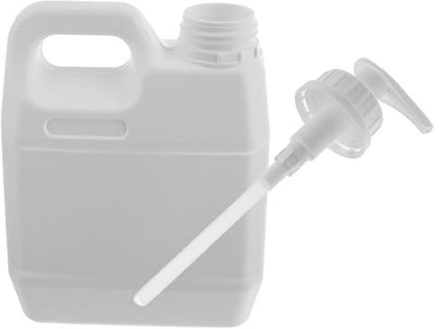 iplusmile Bidon Distributeur De Shampoing 1l Blanc Pompe Pressable pour Bain Usage Familial Multifonction