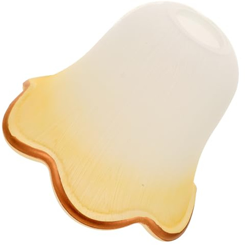 Verre Européen Transparent Abat-jour pour Lampe de Table | Verre de Rechange pour Luminaire, Ouverture Fitter 30mm, Anneau de Retenue Intégré