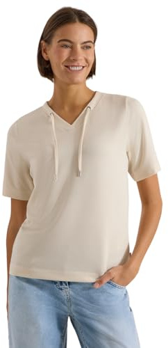 Damen T-Shirt mit V-Neck und Streifen