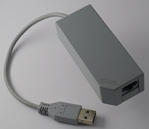 Nintendo Lan Adapter, offizieller USB-/Ethernet-Netzwerkadapter für Wii