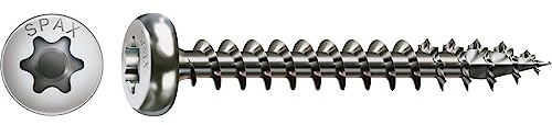 SPAX A2 Halbrundkopf T-Star Plus T20 Vollgewinde, 200 Stück 25 5-0207000500253