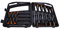 Qualtex 52 Piece Professional Service Tools Magnetic Screwdriver and Drill Bit Box Set