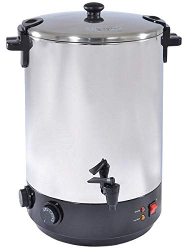 Stérilisateur De Bocaux Électrique Inox Avec Robinet Et Minuteur 28l 2500w - ZJ-280TD