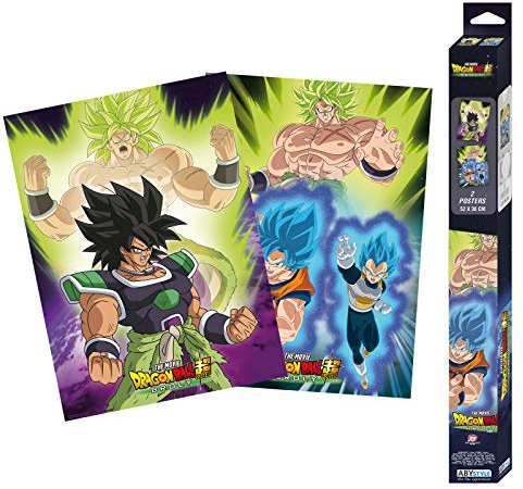 ABYstyle - Dragon Ball Broly Broly Chibi Poster Set