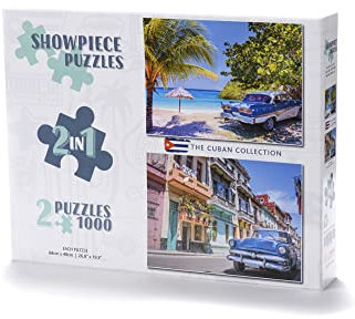 Showpiece Puzzles 2 x 1000 Piece Collection (Cuba)