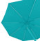 blumfeldt Sombrilla Terraza Exterior con Paneles Solares y luces RGB, Protec. UV, Sombrilla Playa Grande Impermeable, Parasol Terraza Exterior Ajustable Ángulo/Altura, Sombrillas Terraza Sin Base