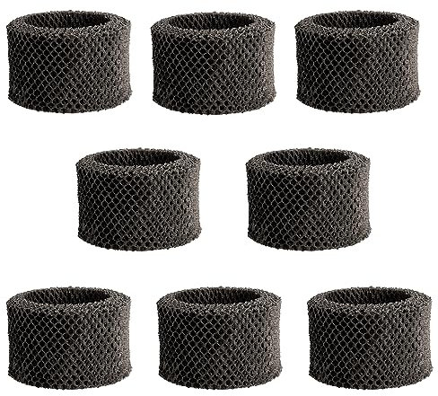 Carkio 8 Pack Dark Grey HU4102 Air Humidifier Wick Filter Replacement for Philips HU4801/02/03 HU4102 HU4801 HU4803 HU4811 HU4813 Humidifier Parts Accessory