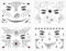 4pcs Leaves creepy maquillage tatouage, Halloween visage tatouage cicatrice halloween costume femme homme adulte faux tatouage visage araignée toile tatouage temporaire partie accessoires