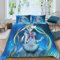 WOLWES Anime Bettwäsche 135×200CM,Kinder Bettbezug Set Mit Kissenbezügen 80×80 cm，Japanisches Anime Moon Girl,Mikrofaser Bettbezug, Für Kinder Jungen und Mädchen（C1）