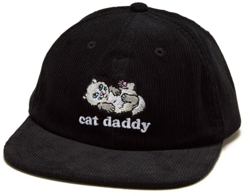 RIPNDIP Cat Daddy Hut mit 6 Paneelen, Schwarz, Schwarz, Einheitsgröße
