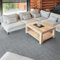 Vinyl Floor Tiles Self Adhesive - 60 Pack To Cover 60 sqf (5.57 sqm) | Each Sticker Tile Size 12x12In (30.5 x 30.5cm) - Peel and Stick Vinyl Floor Tiles | Grey Marble Effect