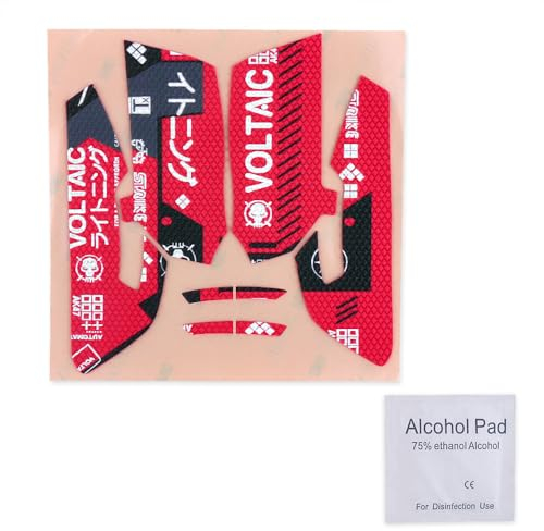 Maus Grip Tape - Non-Slip Sticker Kompatibel für Viper Ultimate Gaming Maus, Anti-Rutsch Selbstklebend Vorgeschnitten Schweiß Fest Tape für Gamer und Esports Männer