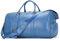 Reisetaschen Herren und Damen echt Leder Weekender Tasche Großen Kapazität Reisetasche Unisex Vintage Handgepäck Bag, blau