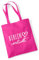 Huuraa Jutetasche Berlin verliebt Geschenk 10 Liter Fuchsia Baumwolle Berlin Aufmerksamkeit