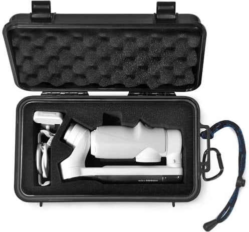 LEKUFEE Mallette Rigide Portable et Imperméable pour Le Stabilisateur Gimbal Insta360 Flow Pro(Pas Fit Flow 2 Pro),Insta360 Flow et Accessoires (Boîtier Seulement)